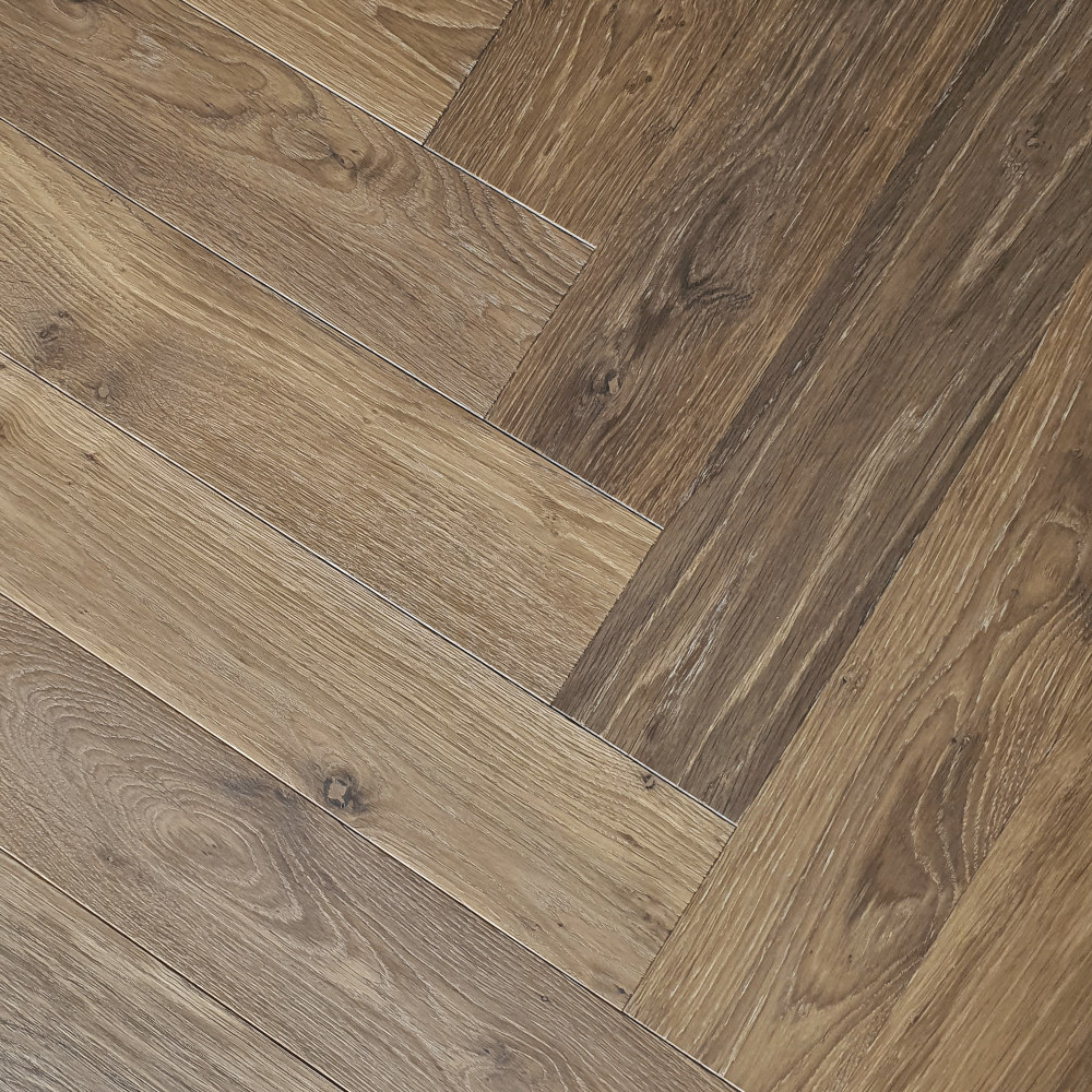 Fischgrät Eiche Greige Räuchereiche