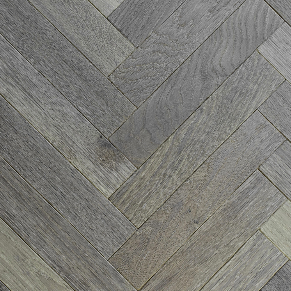 Fischgrät Antik Smoky Horse - Fossil Grey, Sortierung Natur Eiche Antik Smoky Horse - Fossil Grey (geräuchert)