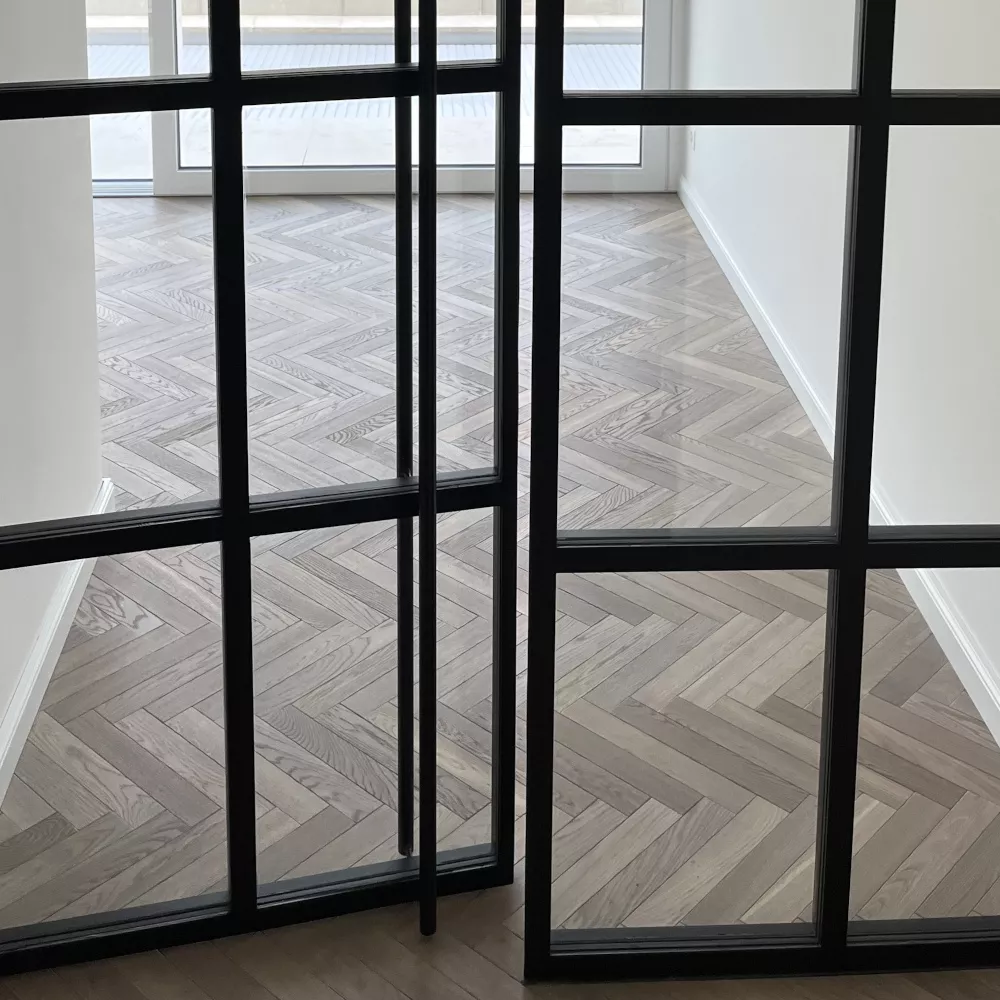 Klassisches Fischgrätparkett, Antikparkett