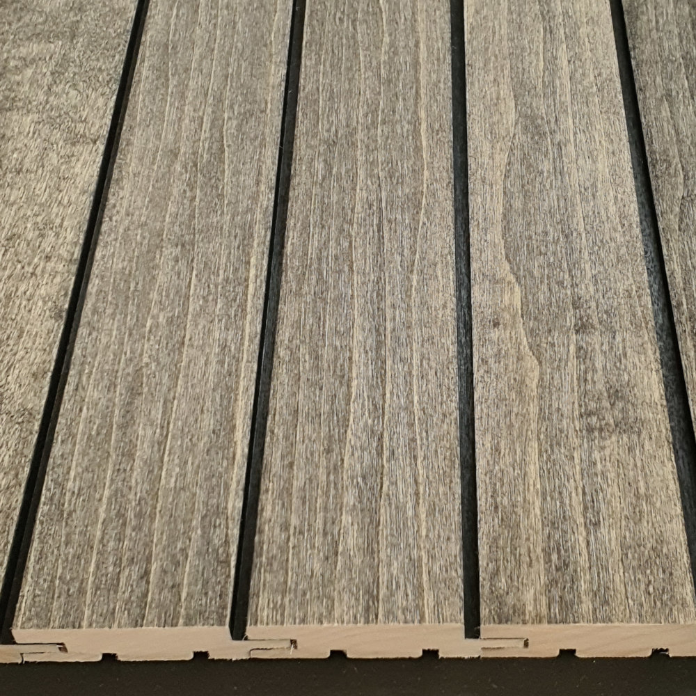 Wandverkleidung Holz Schwarz