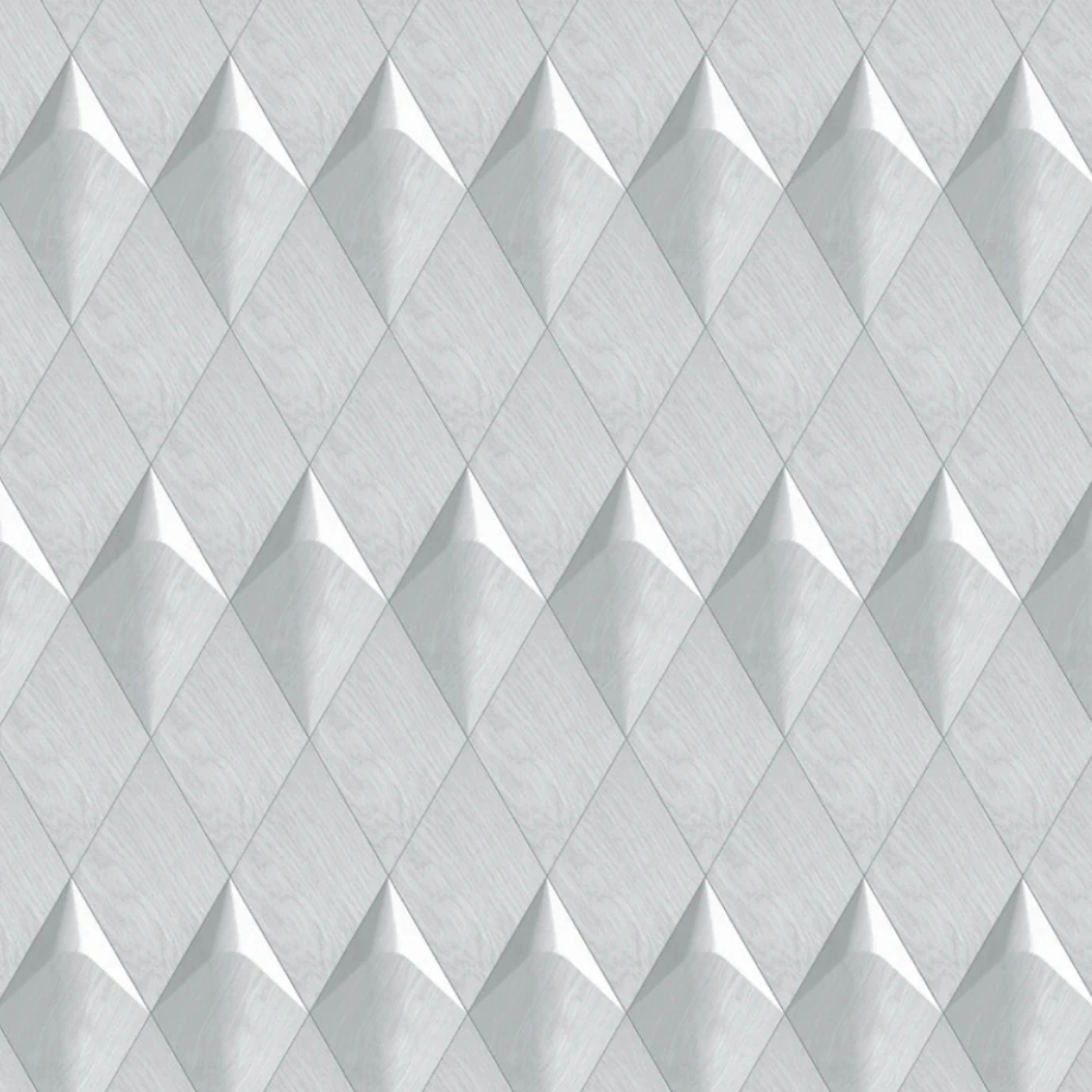 Wanddesign mit Rhombus Plus und Karo 3D Wandverkleidung Echtholz