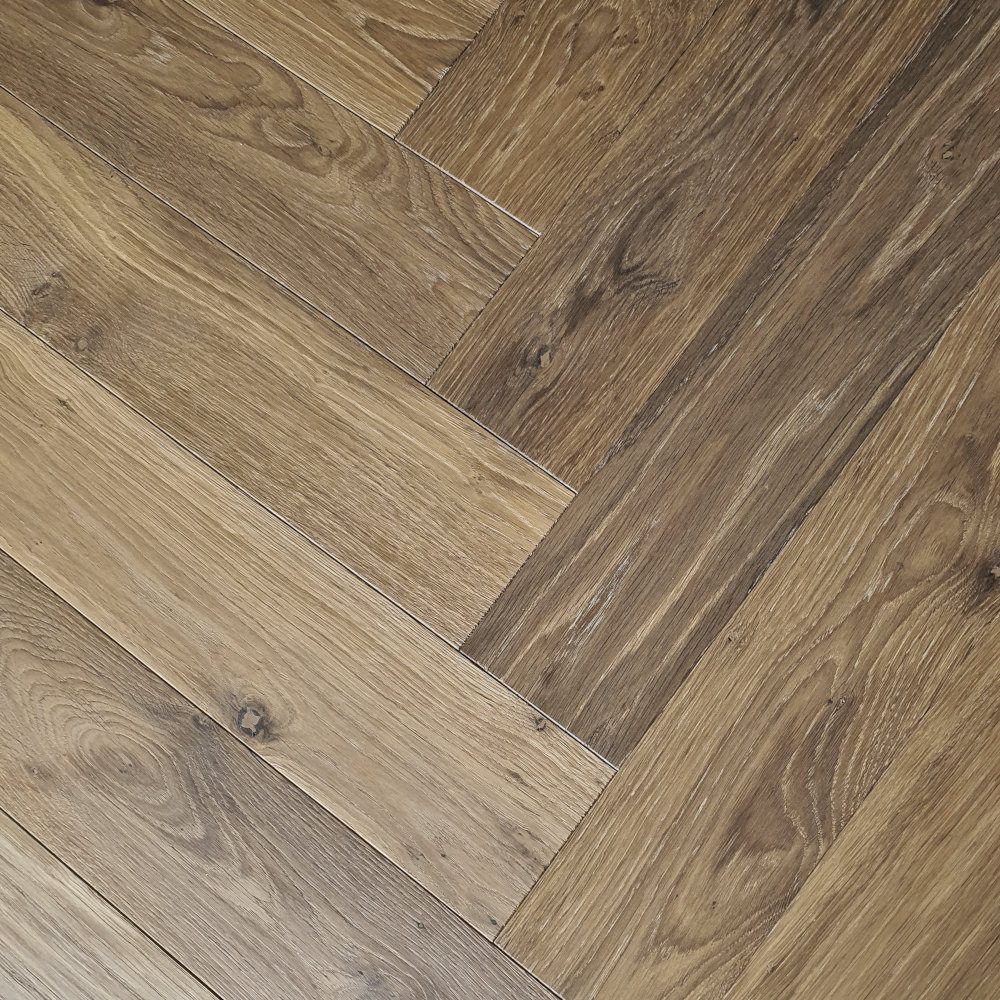 Fischgrät Eiche Greige Räuchereiche