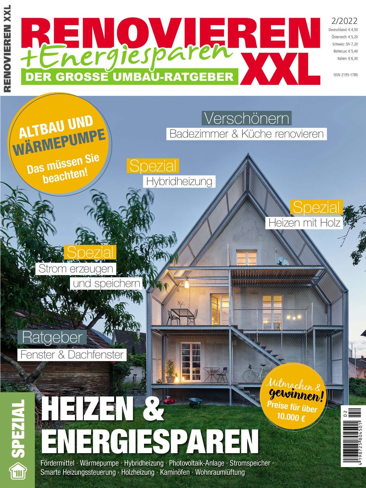Titel Renovieren&Energiesparen Cover Wohnmagazin Renovieren & Energiesparen