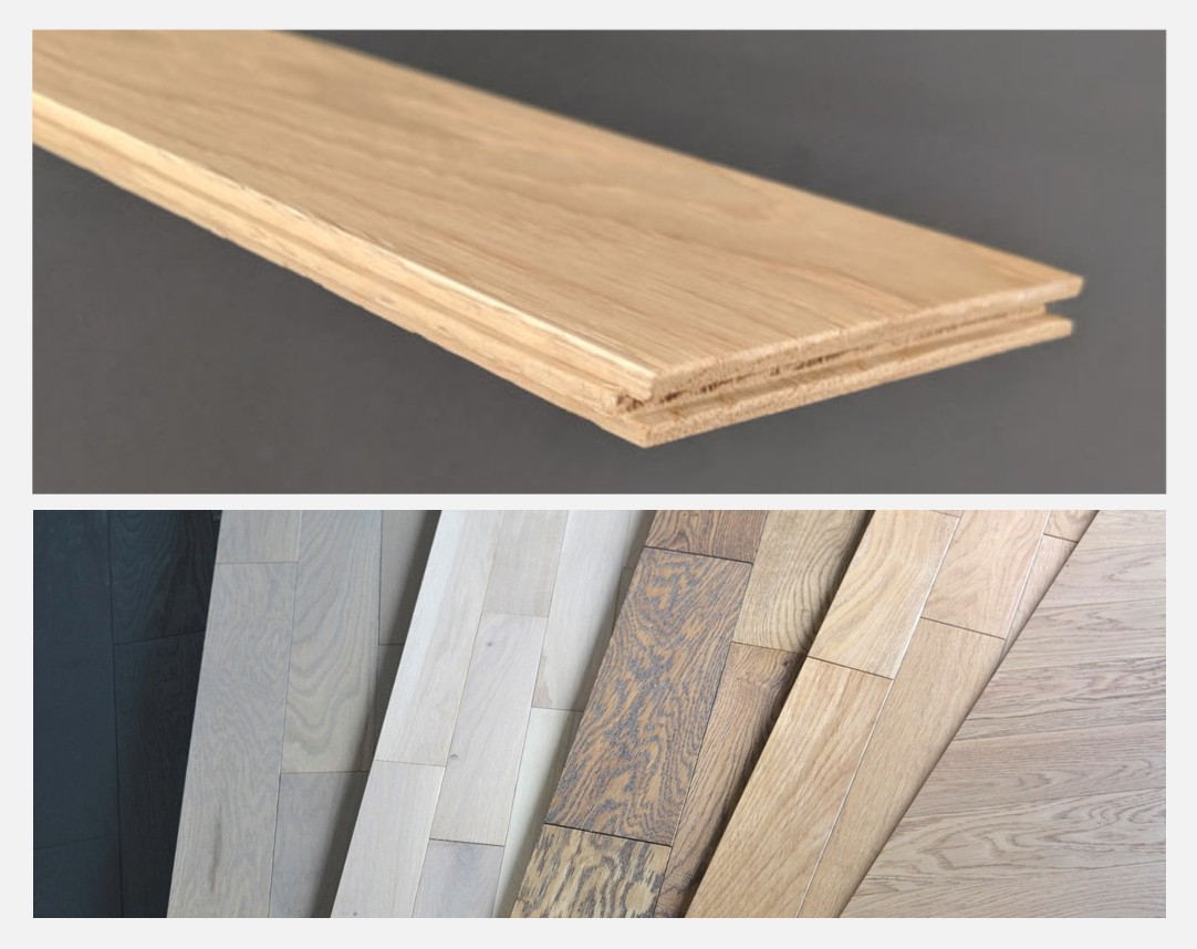 Aufbau und Farbpalette 10mm-Parkett