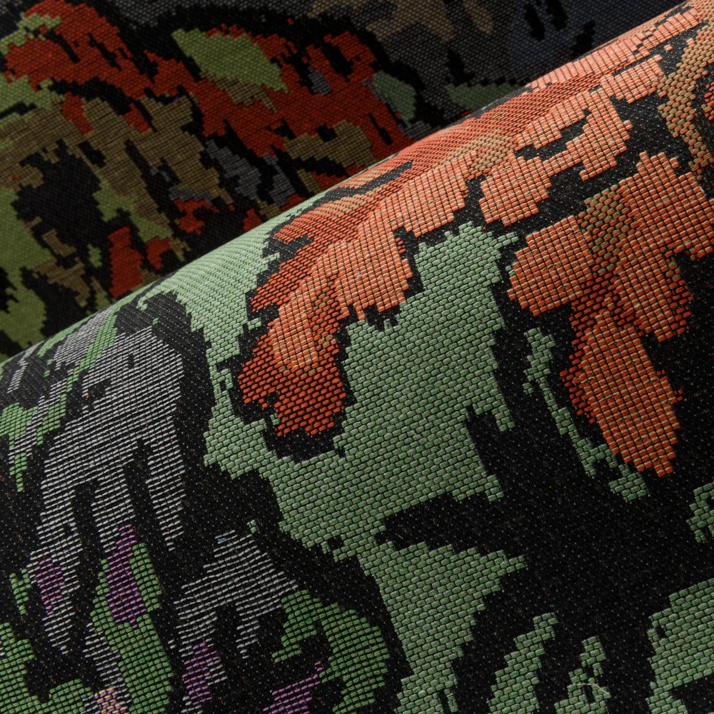 Riverbank – Ponceau – 90515 Tapete mit Wandteppich-Optik