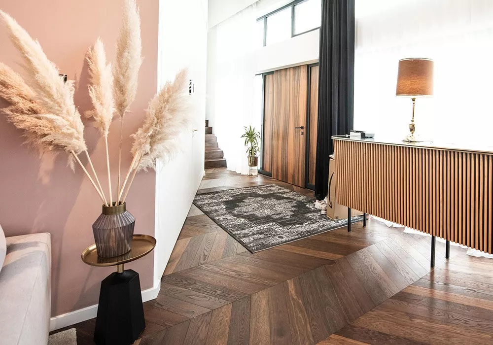 Chevron Räuchereiche Sanierung