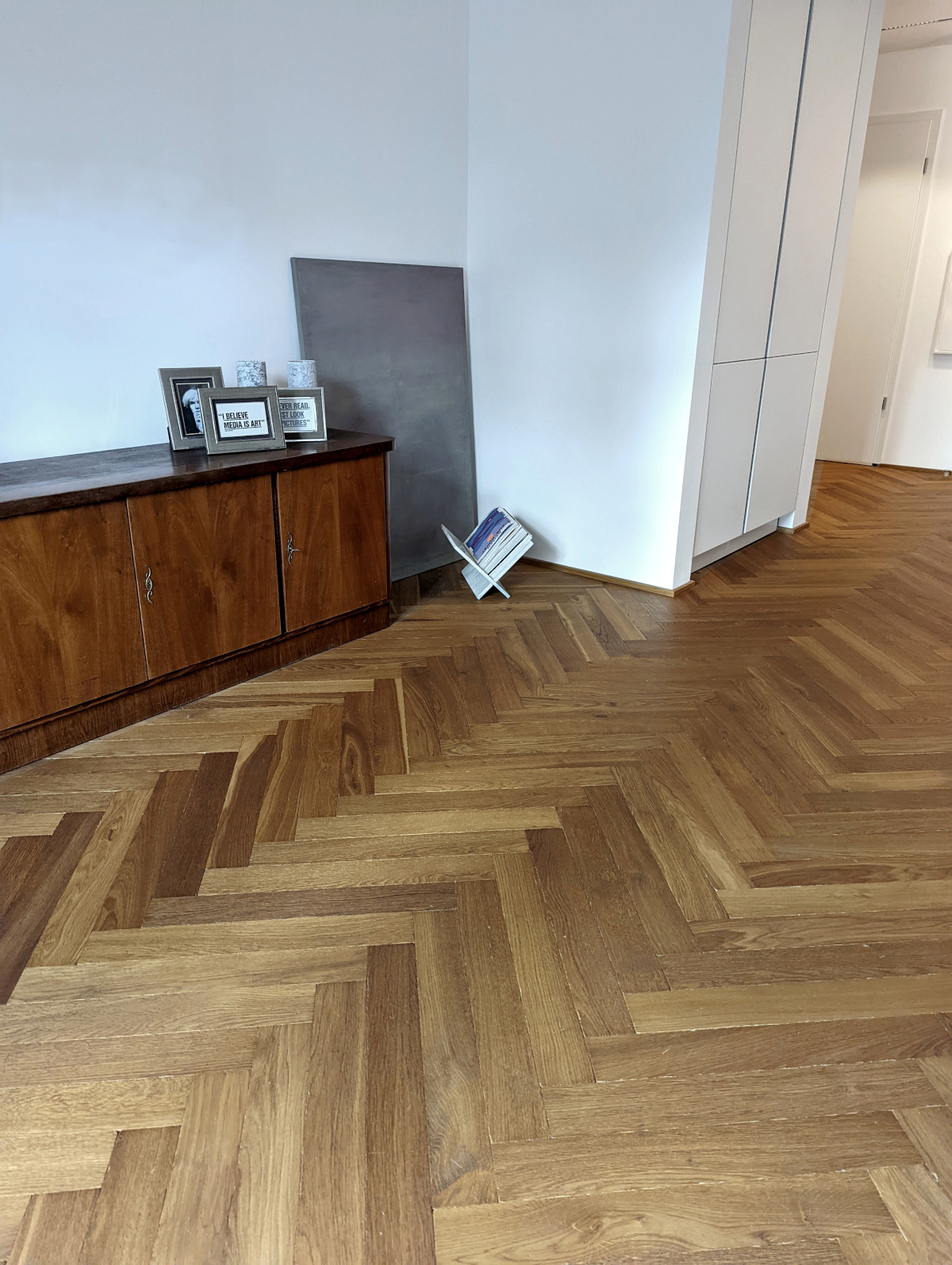 Fischgrät Eiche Antik Perpignan Antikparkett Räuchereiche