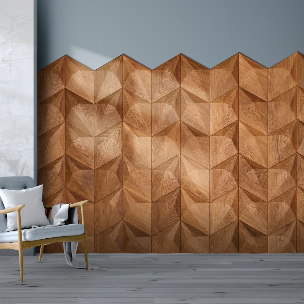 Wandverkleidung Holz Exclusiv 3D
