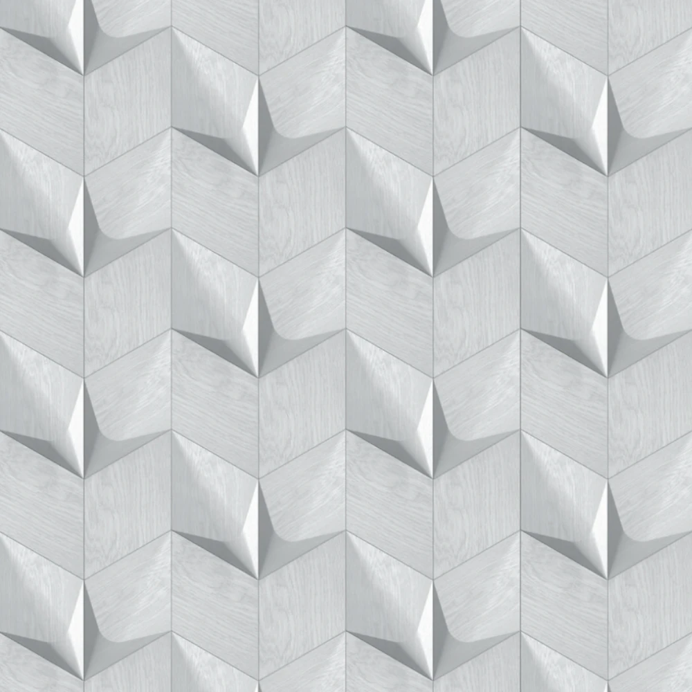 Wanddesign mit Rhombus Plus und Karo 3D Wandverkleidung Echtholz