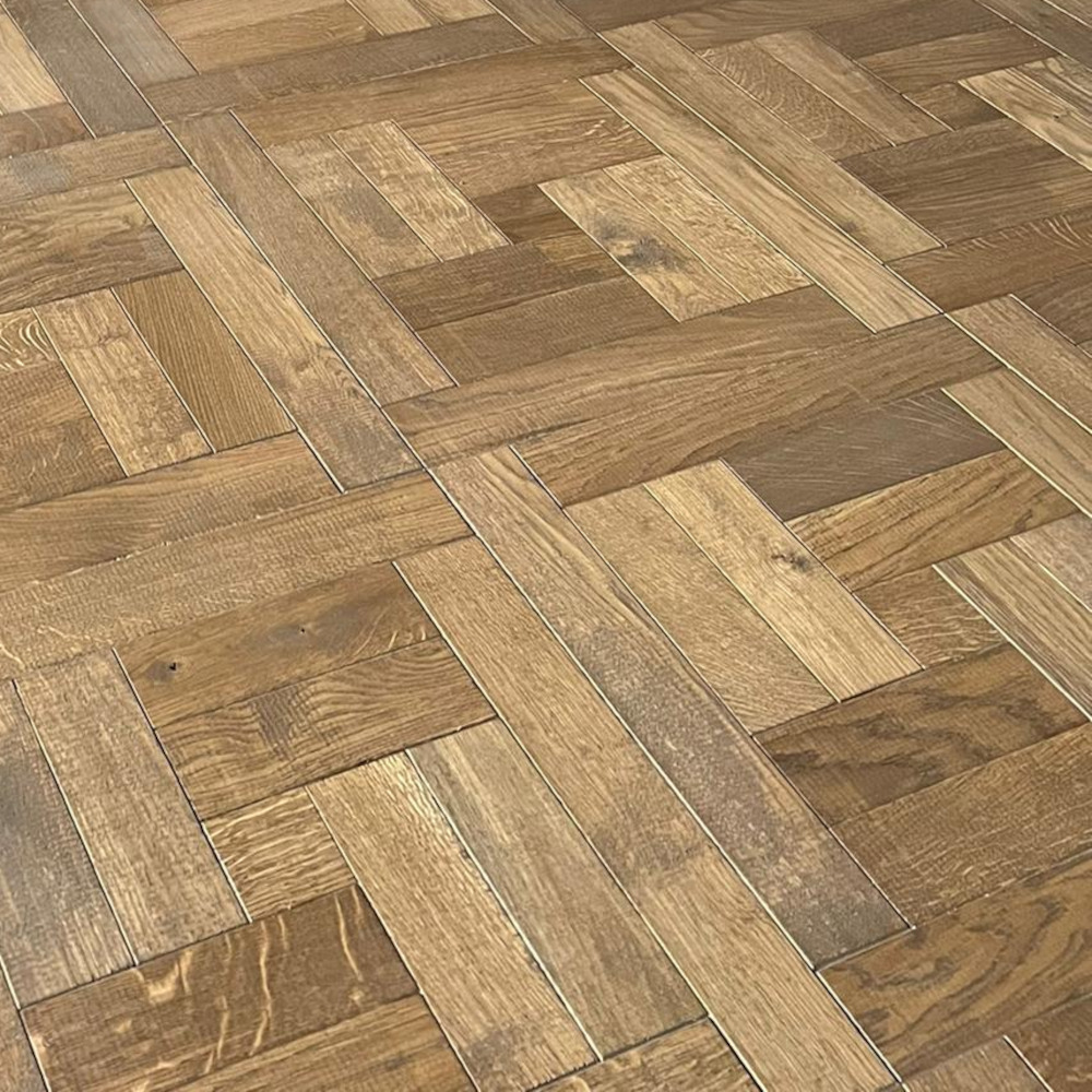 Tafelparkett London - Farbton Walnut Eiche