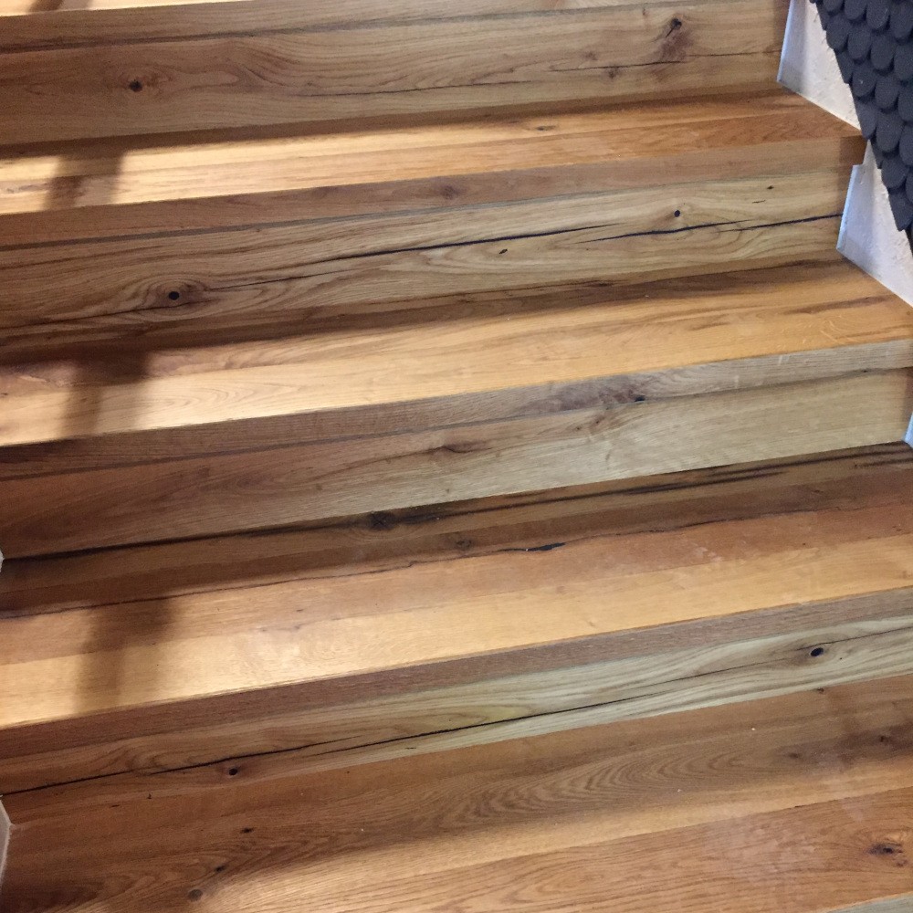 Treppenstufen aus Altholz Altholz Treppenstufen