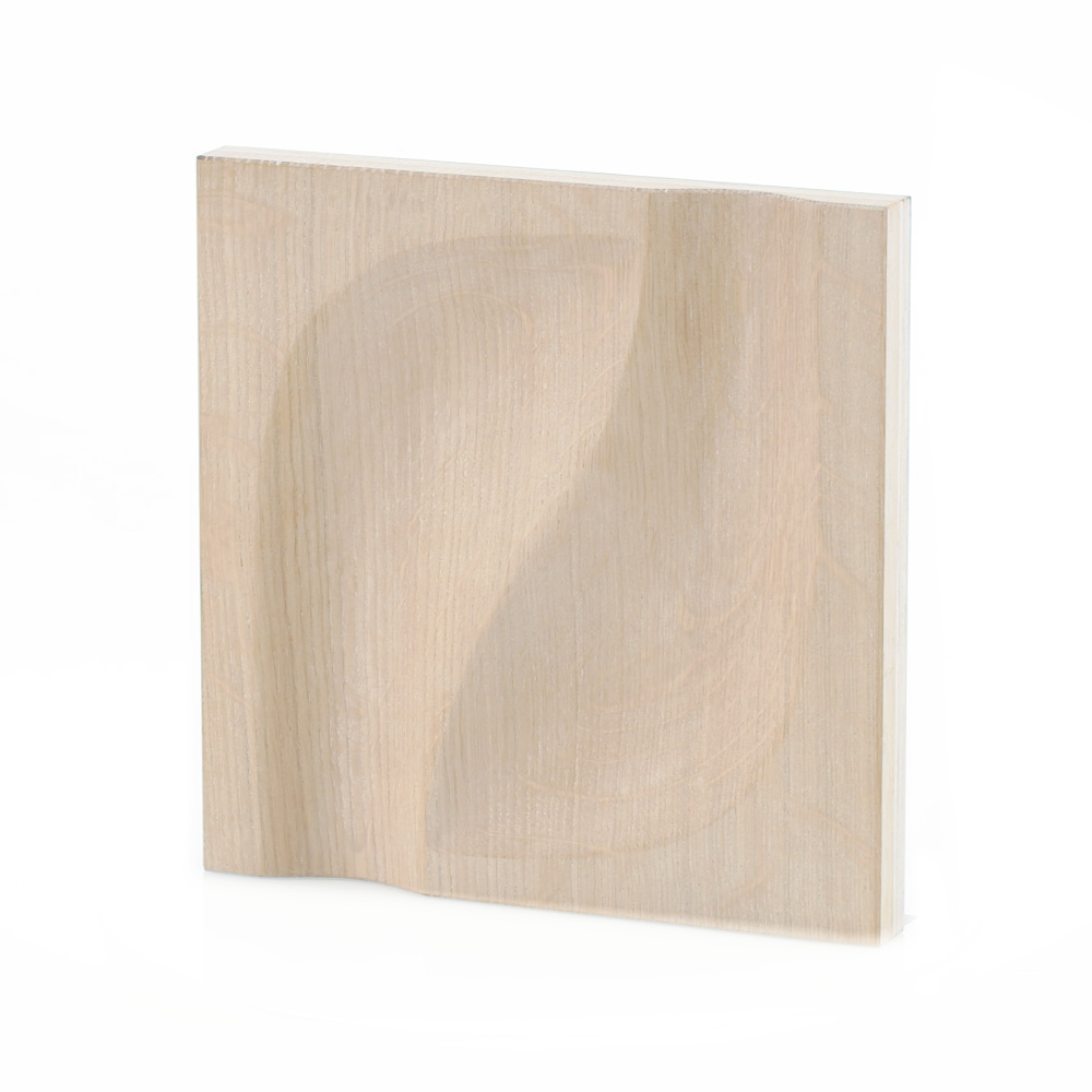 Wanddesign Exklusiv: Flow 3D, Eiche Weiß Wandverkleidung Wall Panels Oak