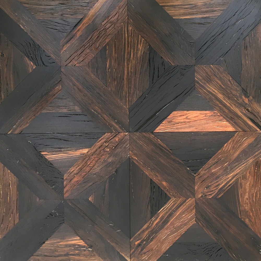 Mooreiche Tafelparkett Bog oak