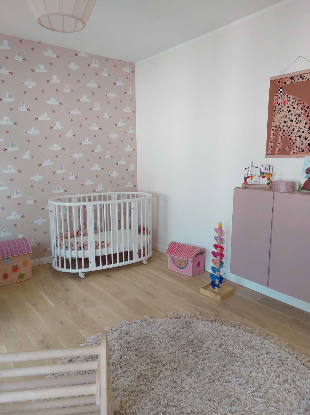 Helle Eichendielen Kinderzimmer