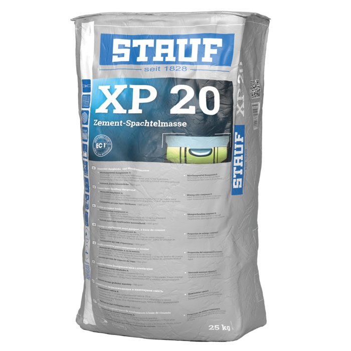 STAUF XP 20 Zementäre Ausgleichs- und Niveliermasse