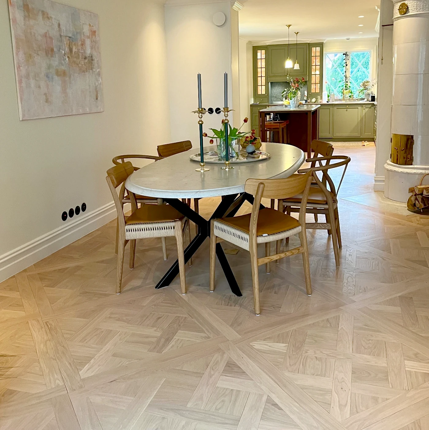 Tafelparkett Versailles  Parkett-Tafel Stockholm