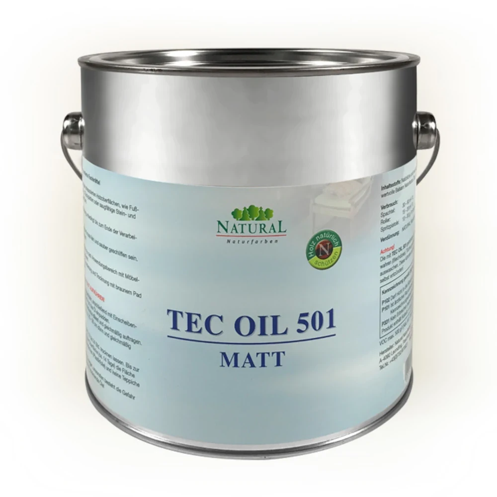 TEC Oil 501 - matt, transparent Erstpflege