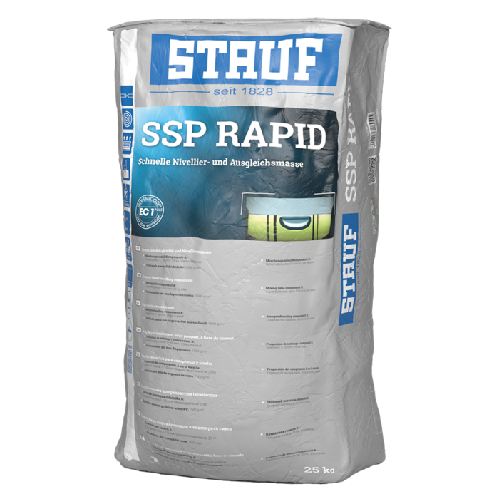 STAUF SSP RAPID Schnelle, zementäre Nivellier- und Ausgleichsmasse