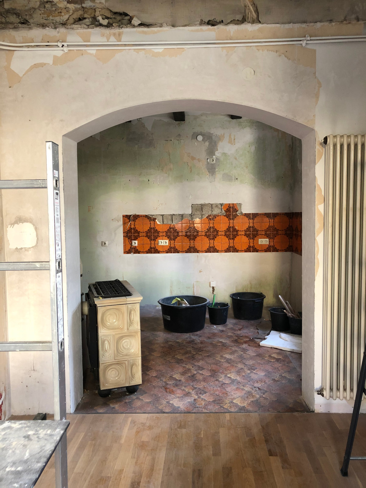 Sanierung des alten Pfarrhauses