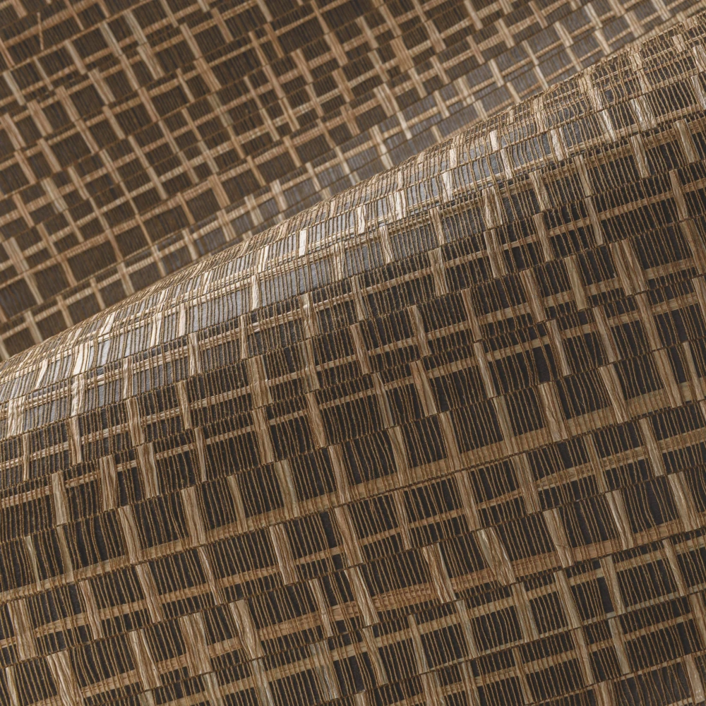 Ruban – Oak – 48071 Exklusive Tapete aus Bast