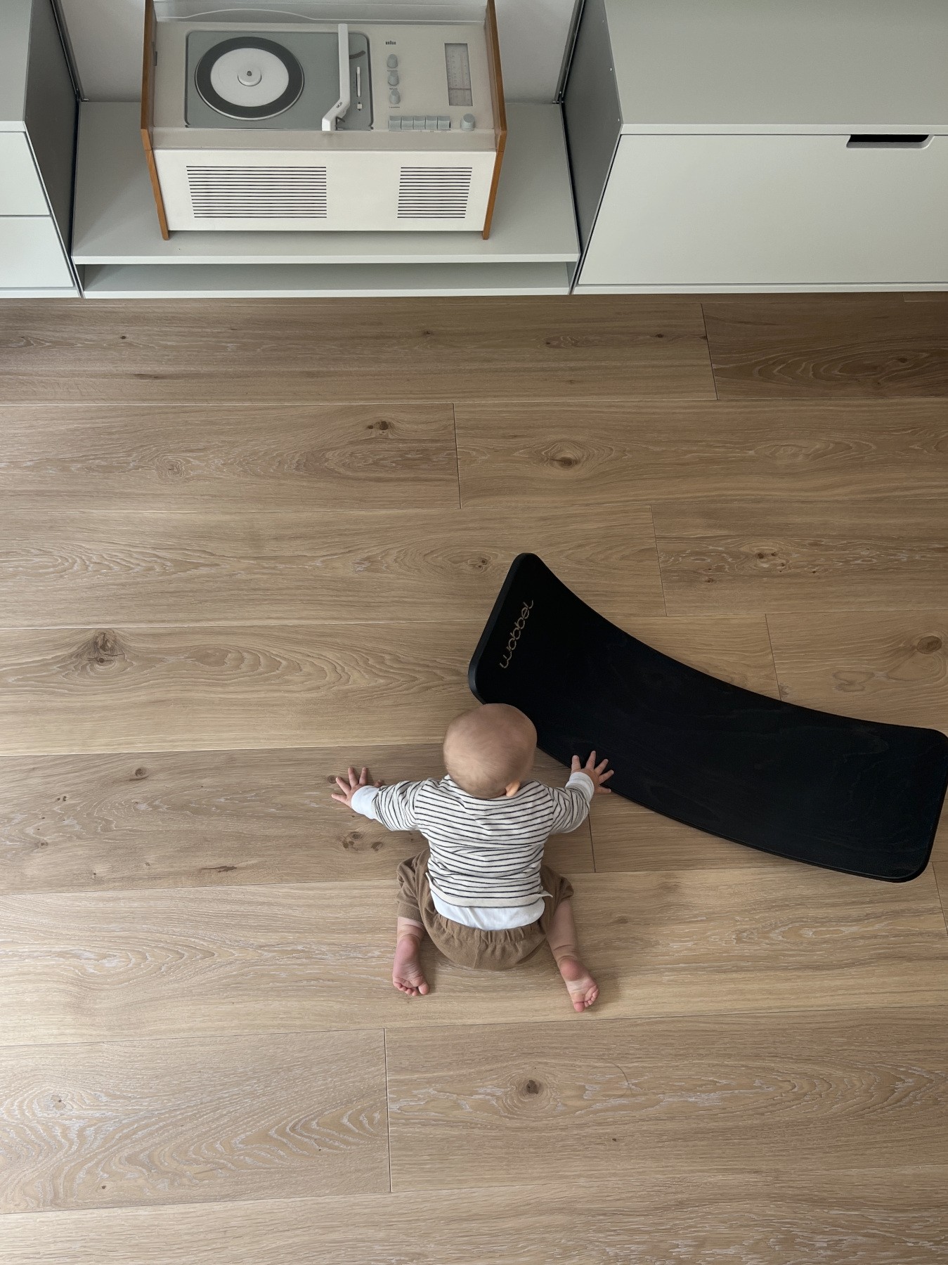 Helle Eichendielen im Farbton Clear White Landhausdielen Eiche im Familienheim