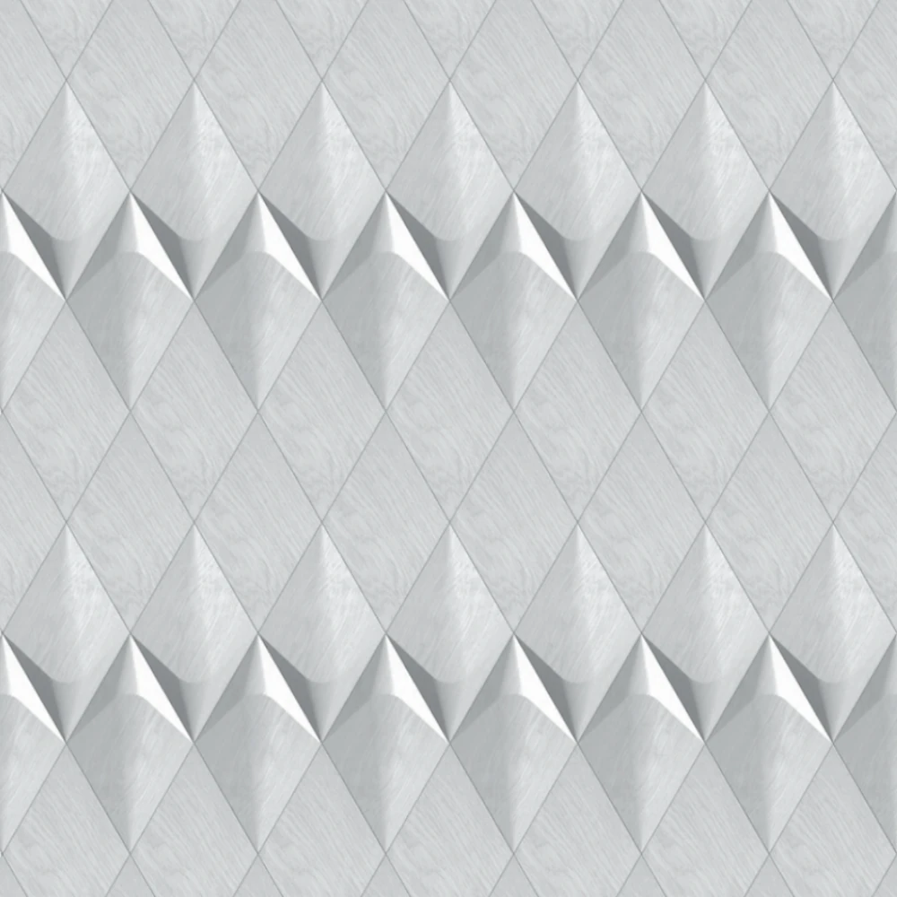 Wanddesign mit Rhombus Plus und Karo 3D Wandverkleidung Echtholz