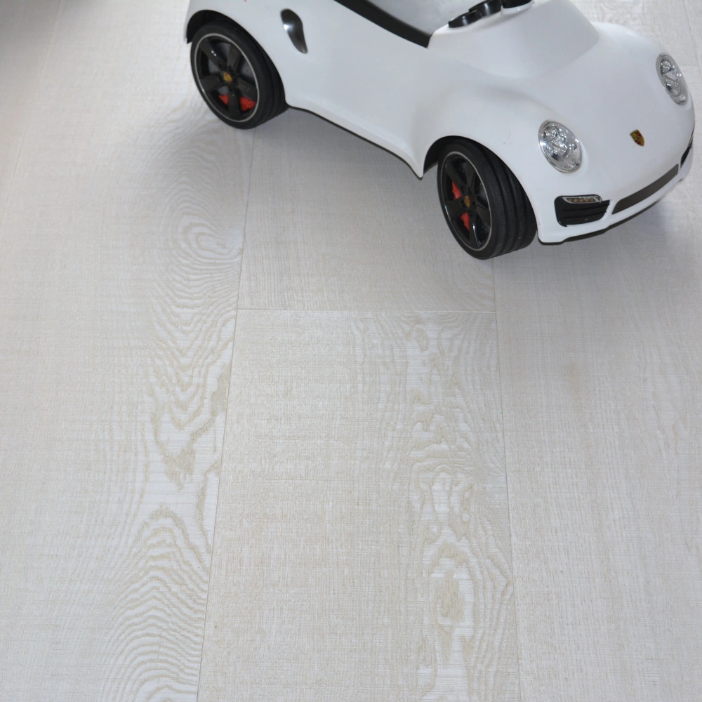 Weiße Eichendielen Intensive White Sägerau Breite Dielen, Landhausdielen, weiße Dielen