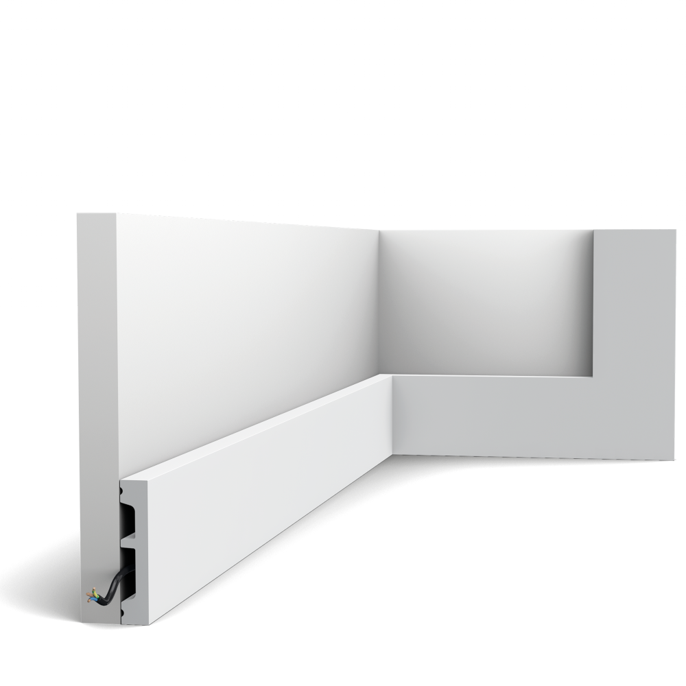 Sockelleiste DX157-2300-RAL9003 SQUARE DX157-2300-RAL9003 SQUARE