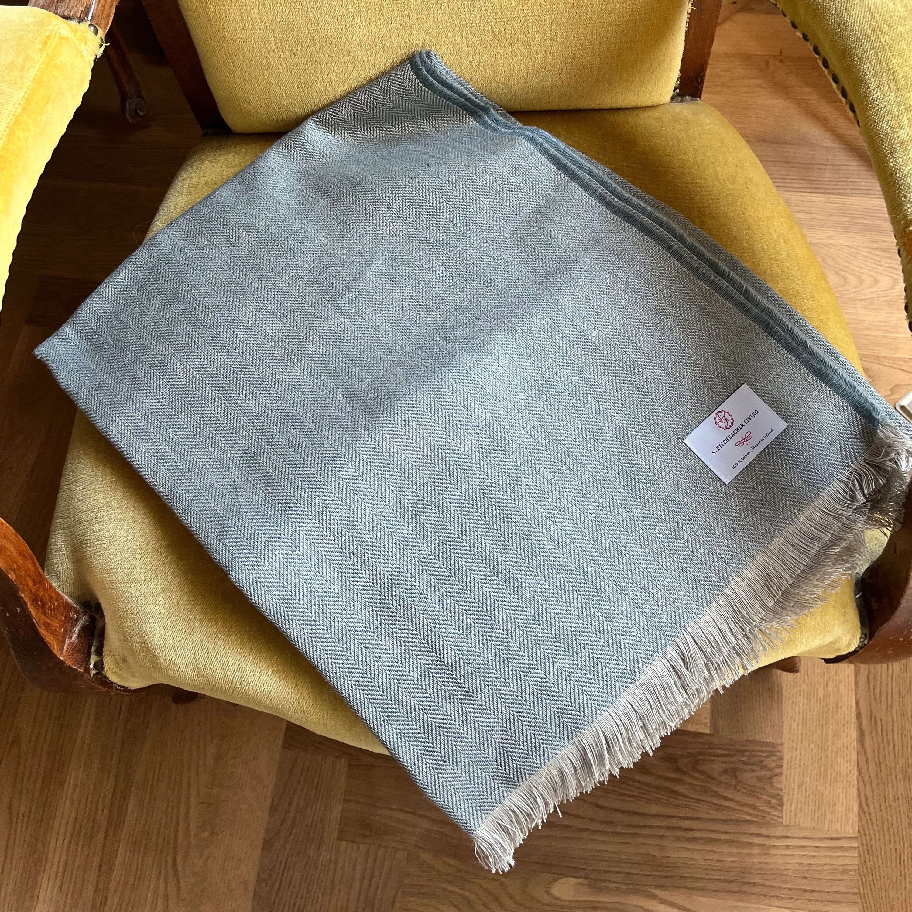 Decke aus irischem Leinen - Grey Decke aus irischem Leinen - Grey