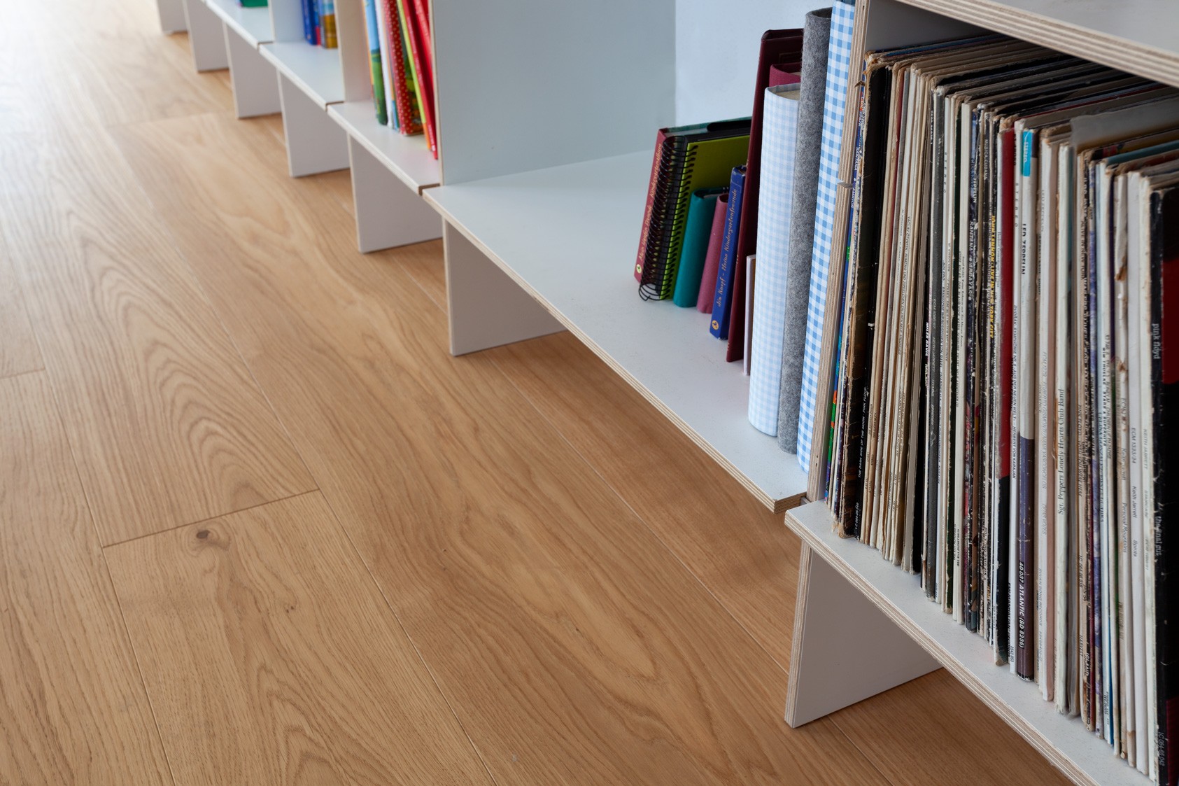 Eichendiele Clear Hartwachs Eichendielen hell Wohnzimmer