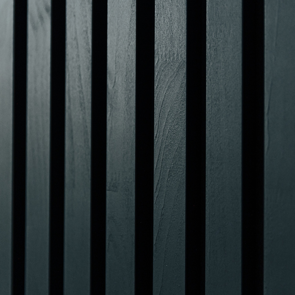 Espe Anthrazit - Akustikpaneele aus Massivholz  Espe Anthrazit - Akustikpaneele aus Massivholz