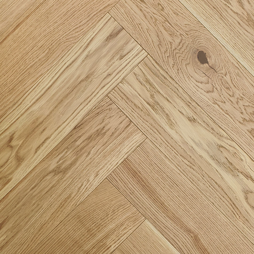 Fischgrätparkett Eiche "Prestige Rye" Natürliches Fischgrät, Herringbone, Hartwachsöl