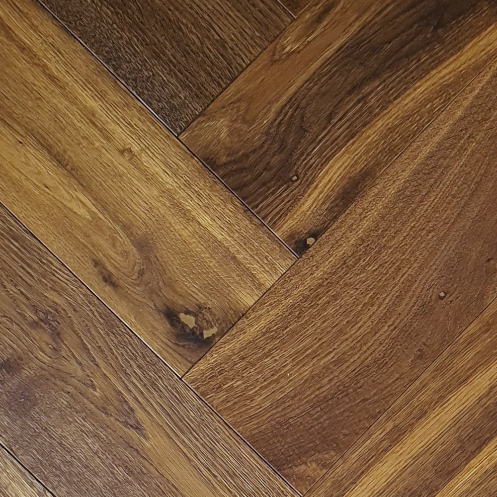 Parkett Eiche Chocolate (geräuchert) Räuchereiche brauner Parkett