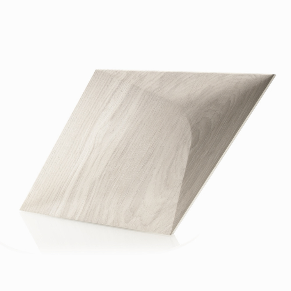 Wanddesign 3D Rhombus Plus, Eiche weiß, geölt Wandverkleidung Echtholz