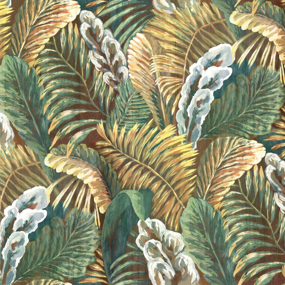 Verdure – Green Gold – 26760 Exklusive Tapete mit botanischen Motiven
