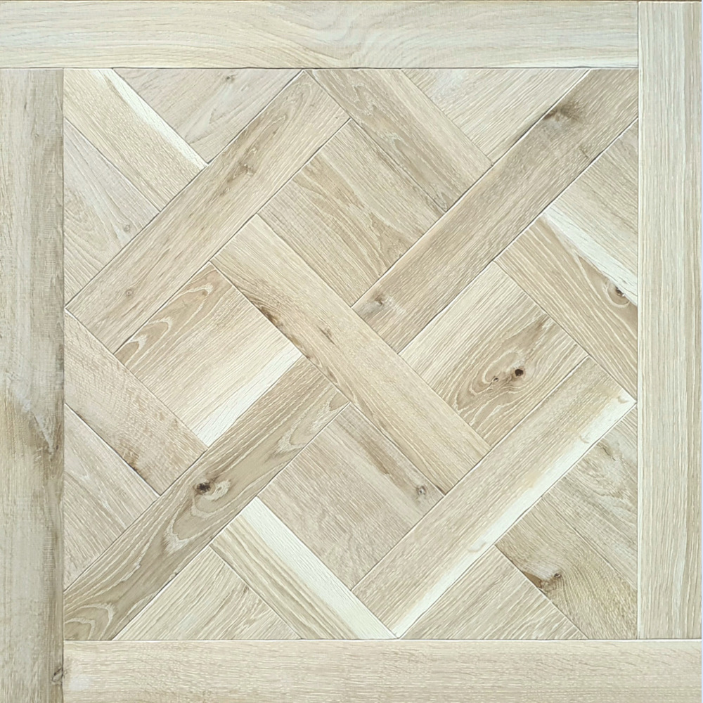 Tafelparkett Versailles - Eiche Antik Creamy Horse Antikparkett Tafelparkett