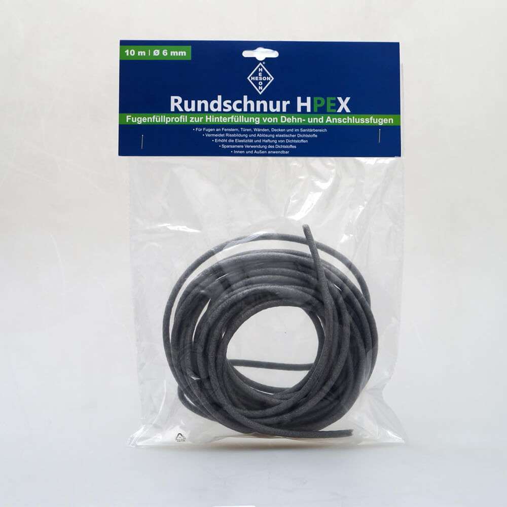 HPEX Rundschnur Rundschnur zur Unterfütterung der Fugen in Kombination mit HESON WOODFLEX