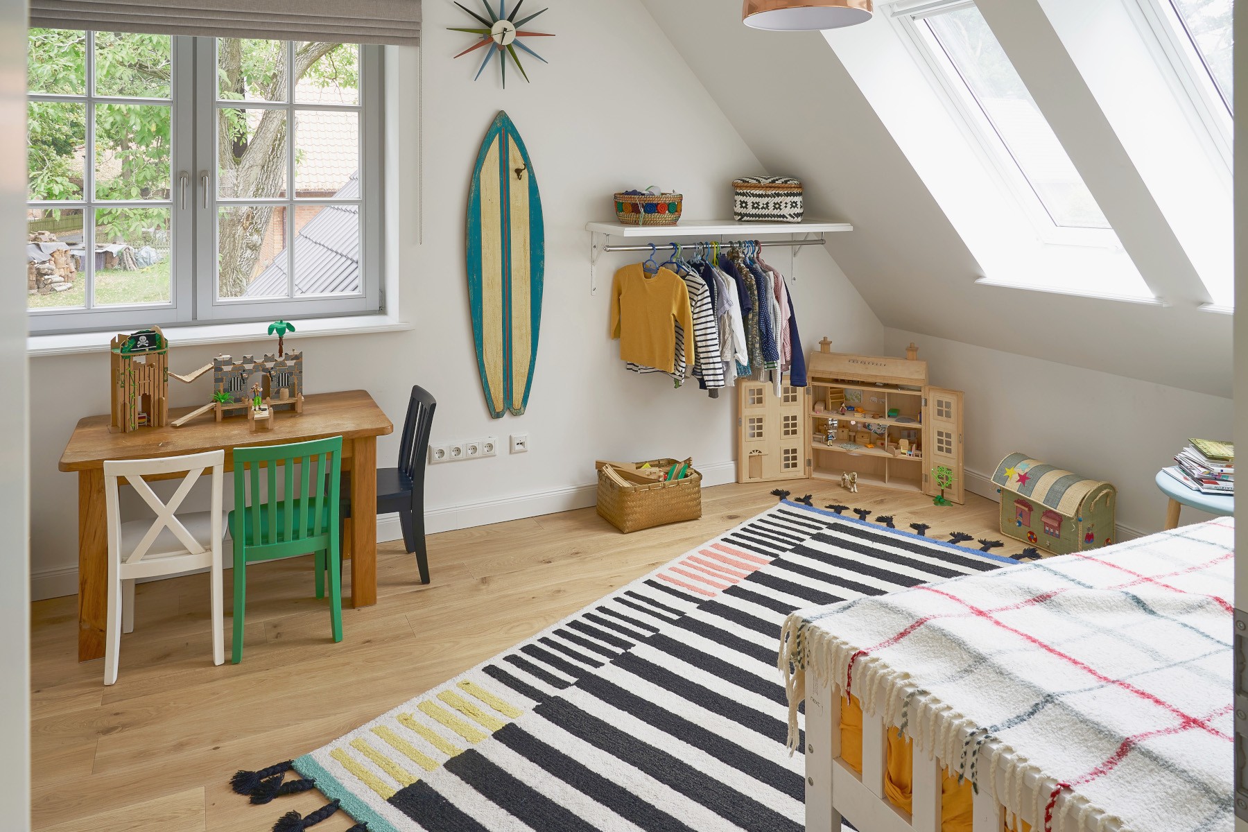 Landhausdielen Eiche Clear White Helle Eichendielen Kinderzimmer