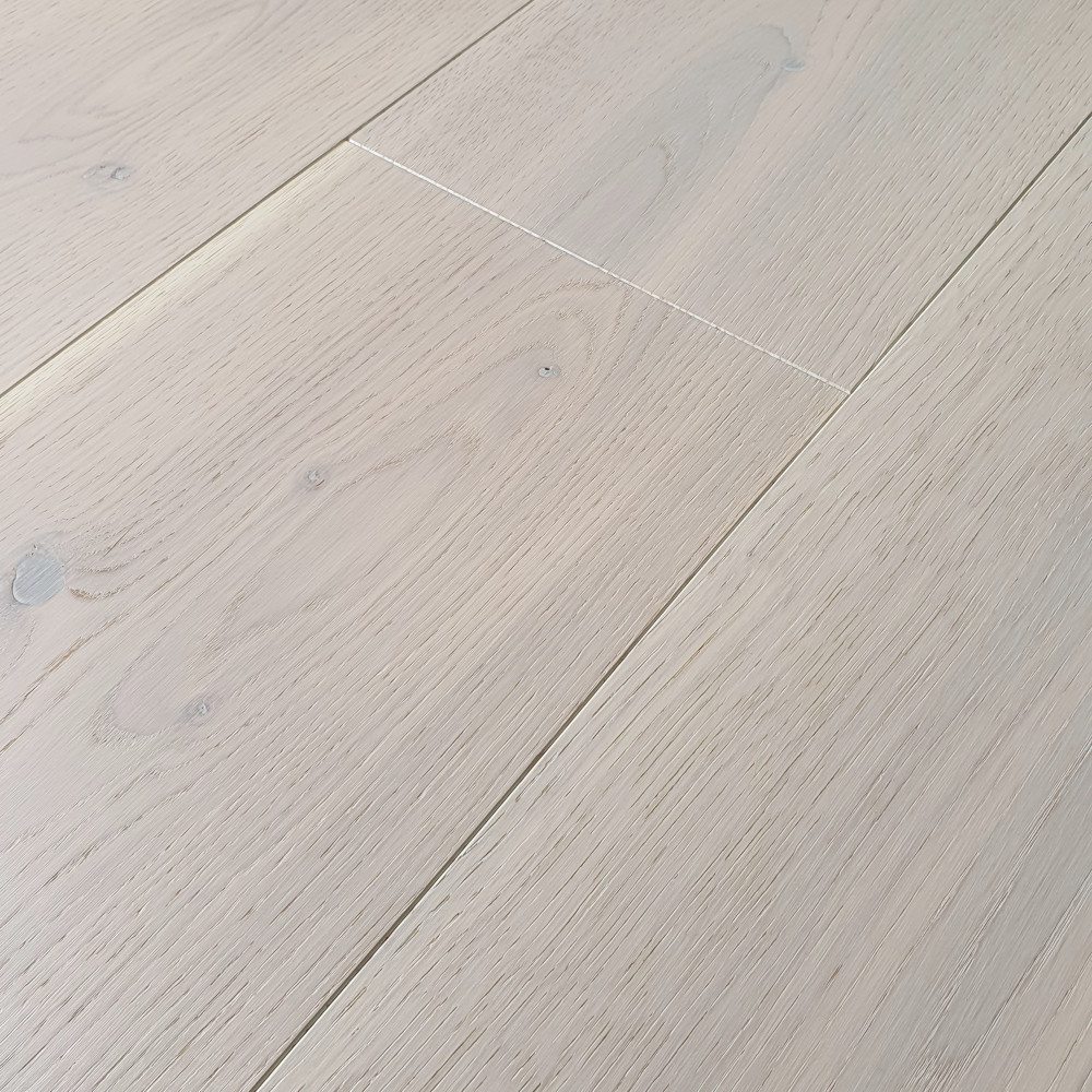 Eichendielen "Prestige White" weißes Eichenparkett, Kooperationspartner, Hartwachsöl