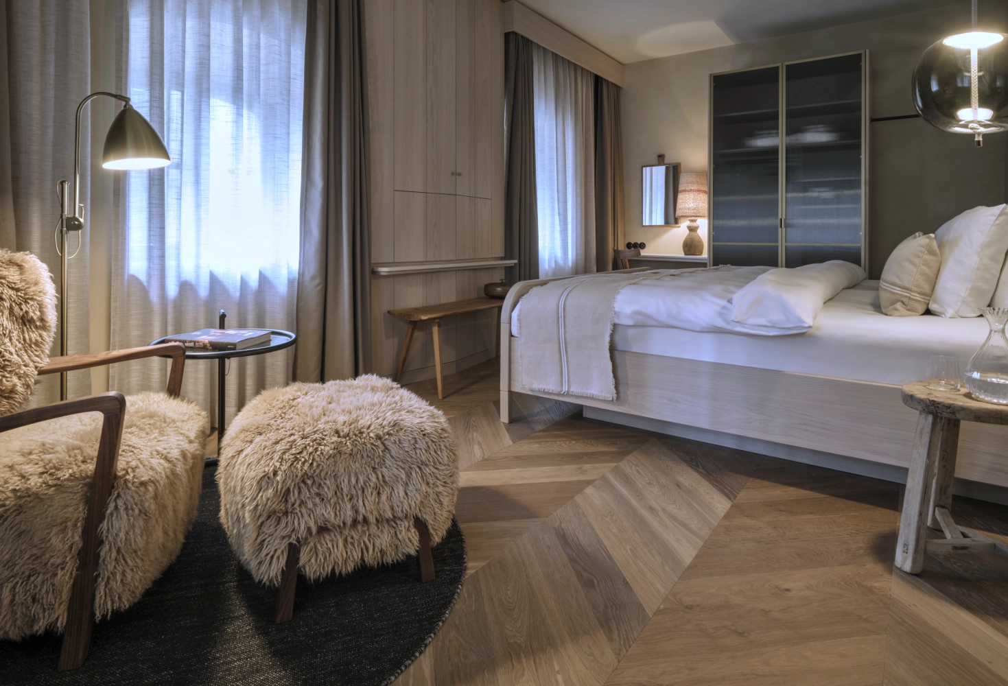 Chevron Räuchereiche München Hotel Pfistermühle