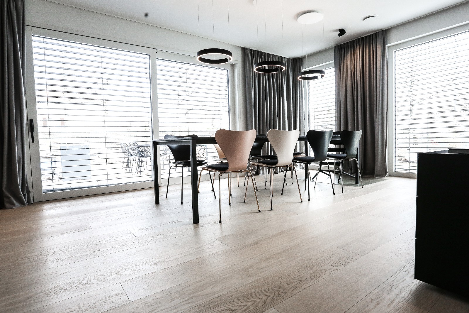 Landhausdielen Eiche Superwhite Helle Eichendielen Esstisch