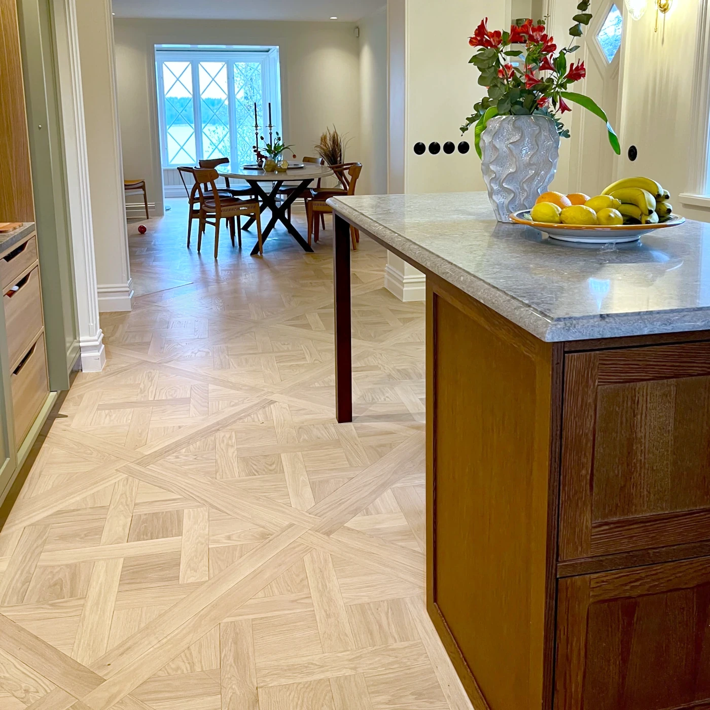 Tafelparkett Versailles  Parkett-Tafel Stockholm