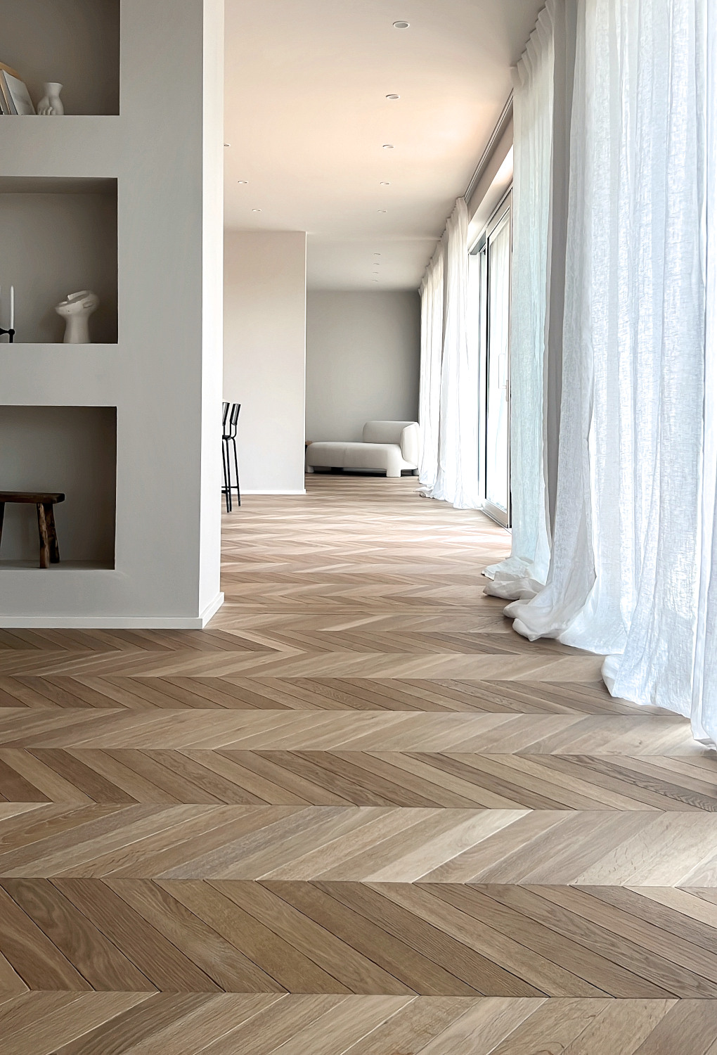 Chevron Antikparkett Räuchereiche saskia_li