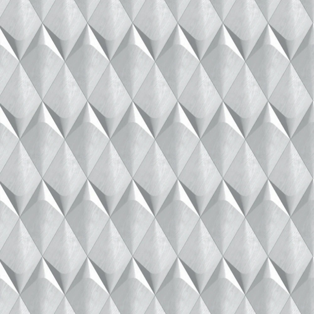 Wanddesign mit Rhombus Plus 3D Wandverkleidung Echtholz