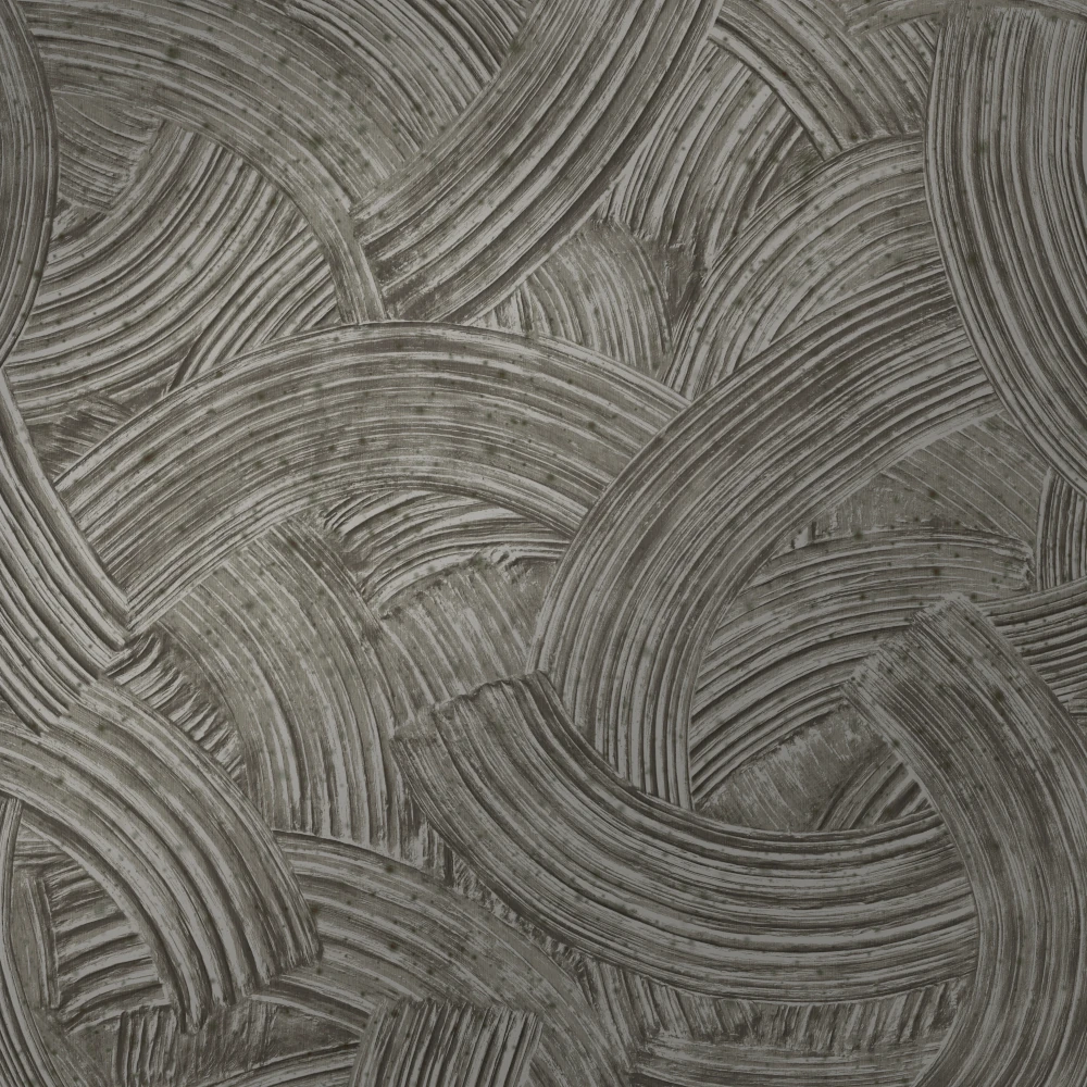 Impasto – Gunmetal – 60104 Metaltapete mit Impasto-Muster