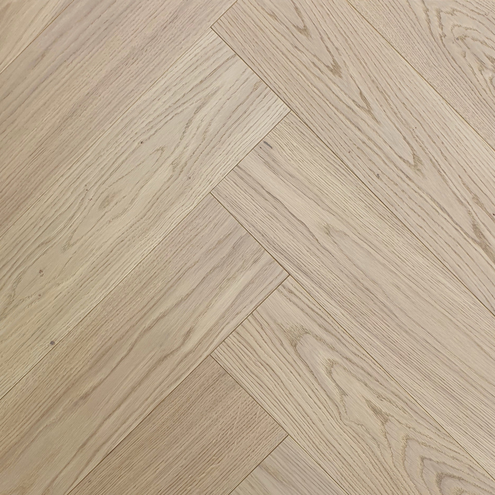 Fischgrätparkett Eiche "Prestige Shell" Helles Fischgrät, Kooperationspartner, Hartwachsöl