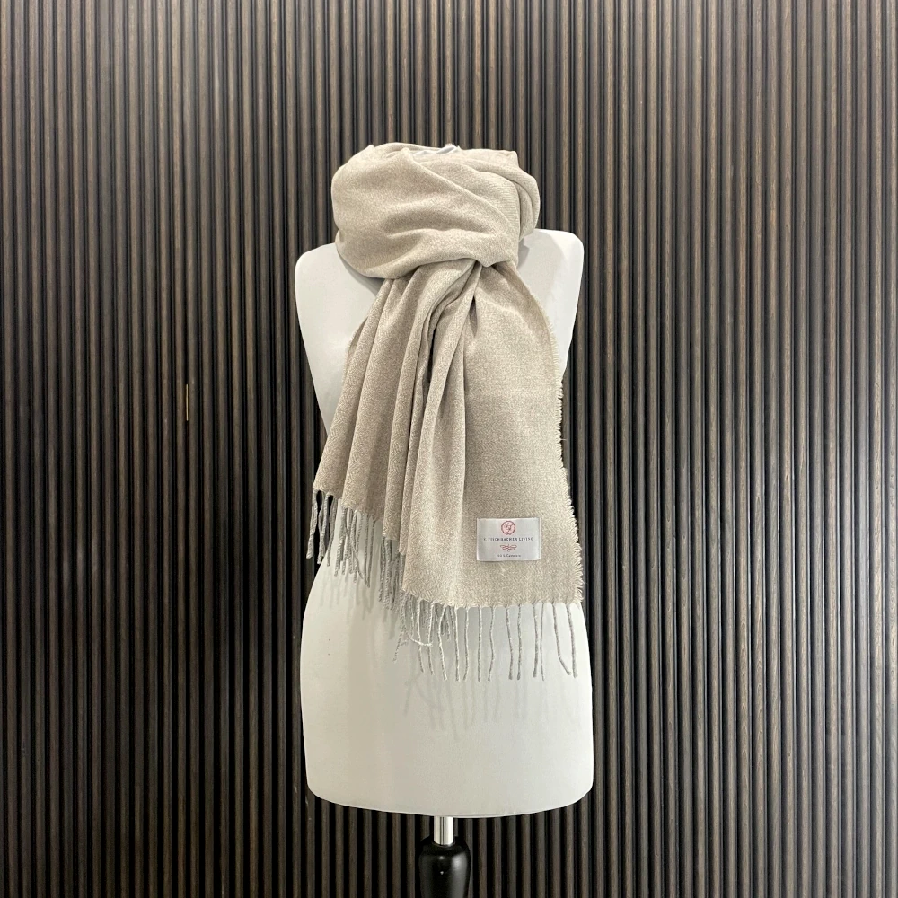 XXL Schal aus 100% Cashmere, Desert Sand Großer Kaschmir-Schal, Stola, Schultertuch