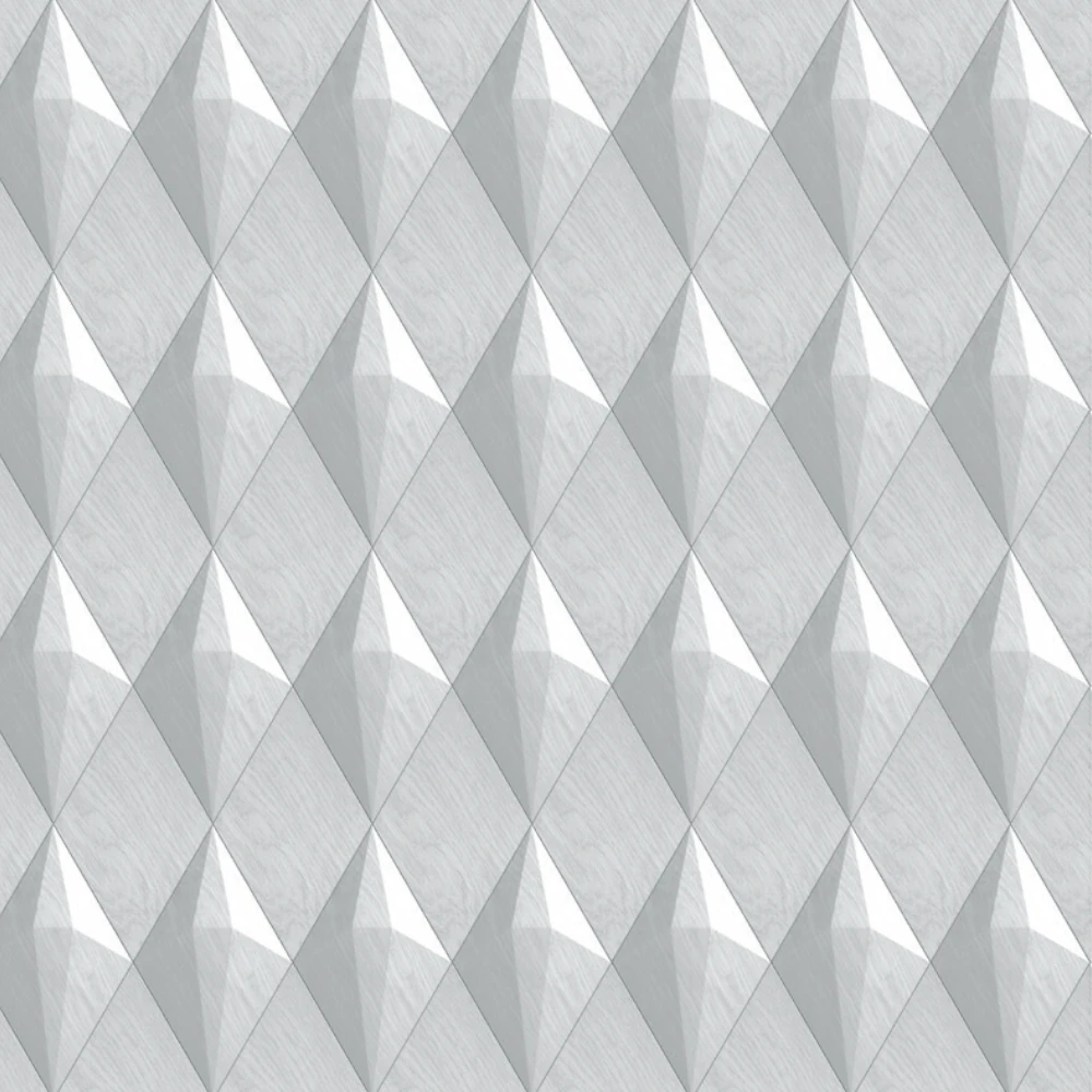 Wanddesign mit Diamant und Karo 3D Wandverkleidung Echtholz
