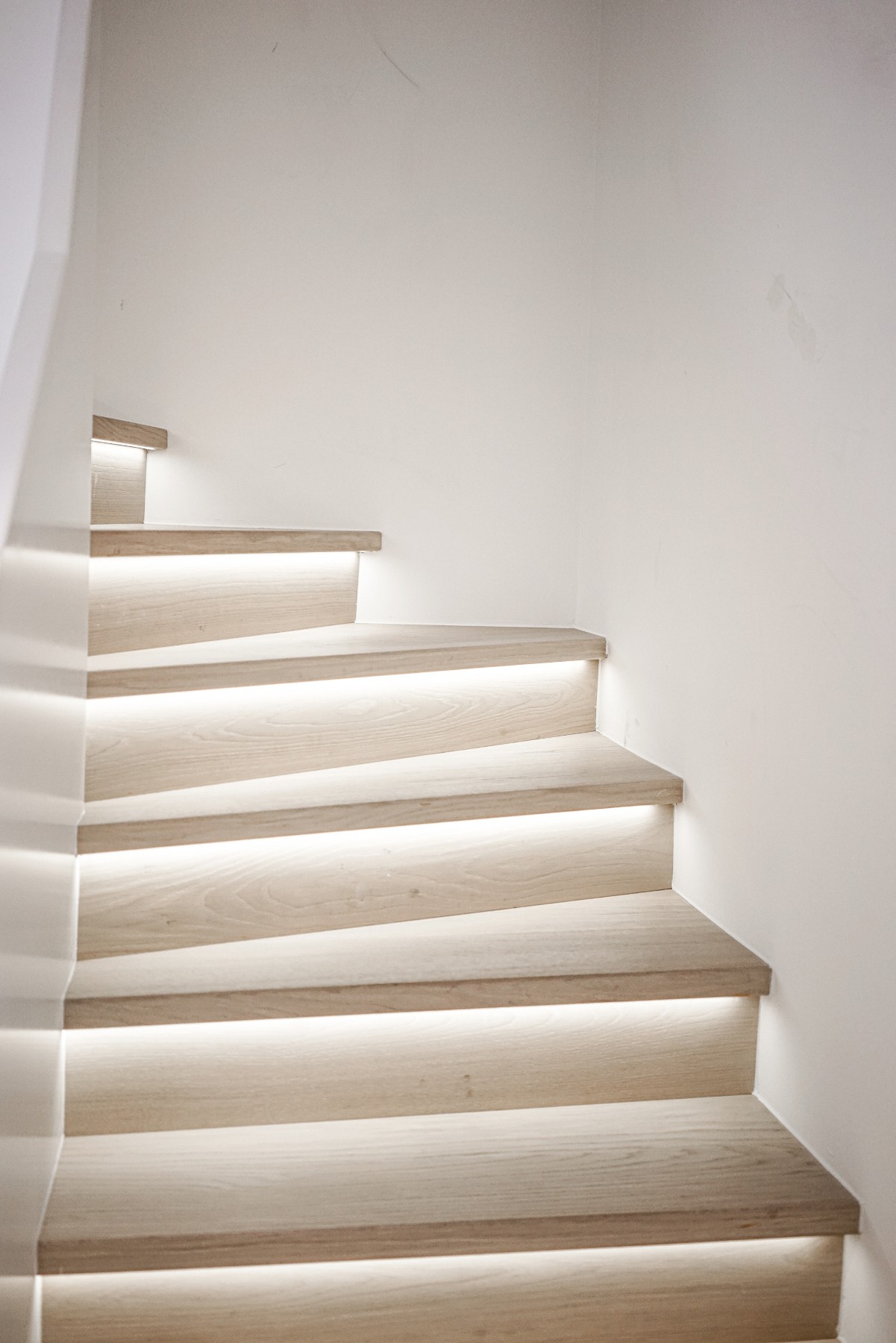 Helle Eichendielen Treppe