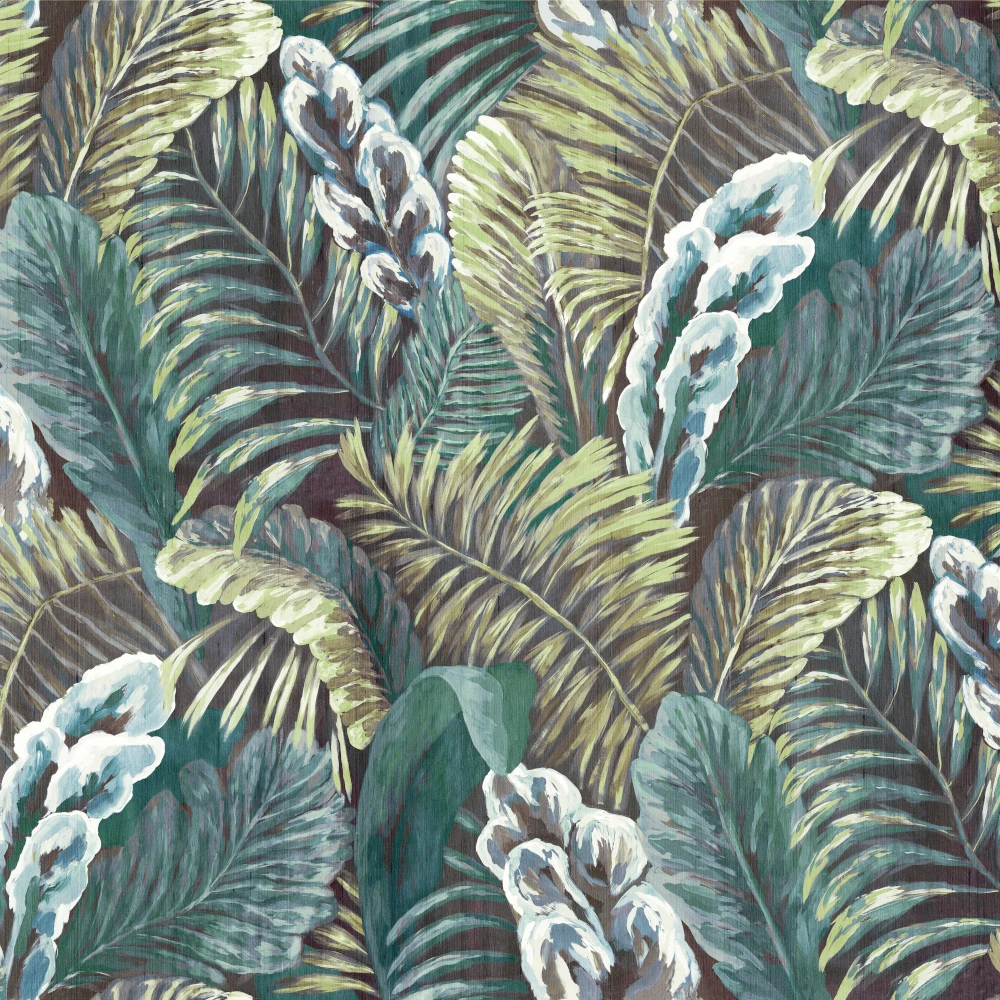 Verdure – Blue Mint – 26761 Exklusive Tapete mit botanischen Motiven